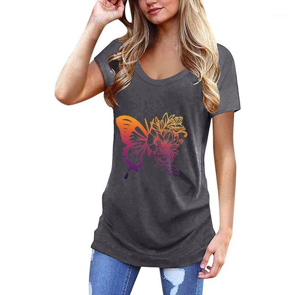 women's blouses & shirts butterfly pullover blouse casual short-sleeved o neck non-positioning summer blusa feminina #t2, White
women's blouses & shirts butterfly pullover blouse casual short-sleeved o neck non-positioning summer blusa feminina #t2, White