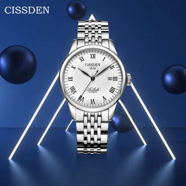 cissden brand men fashion watches stainless steel automatic mechanical men's wristwatches miyota 8205 movement relogio masculino, Slivery;brown
cissden brand men fashion watches stainless steel automatic mechanical men's wristwatches miyota 8205 movement relogio masculino, Slivery;brown
