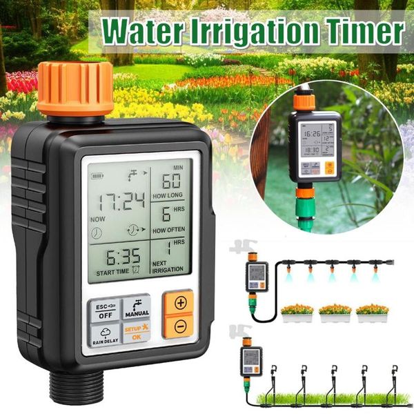 automatic water irrigation timer hose sprinkler controller timer faucet digital watering lcd screen for garden lawn
automatic water irrigation timer hose sprinkler controller timer faucet digital watering lcd screen for garden lawn