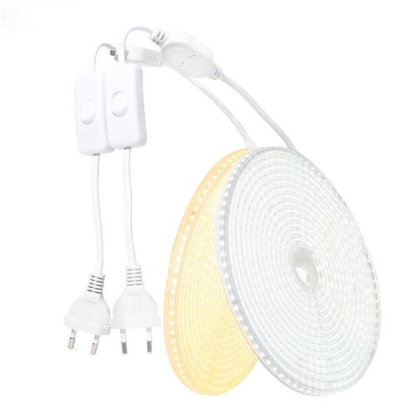 strips led strip light 220v 2835 waterproof high brightness 120leds/m flexible kitchen outdoor garden with switch
strips led strip light 220v 2835 waterproof high brightness 120leds/m flexible kitchen outdoor garden with switch