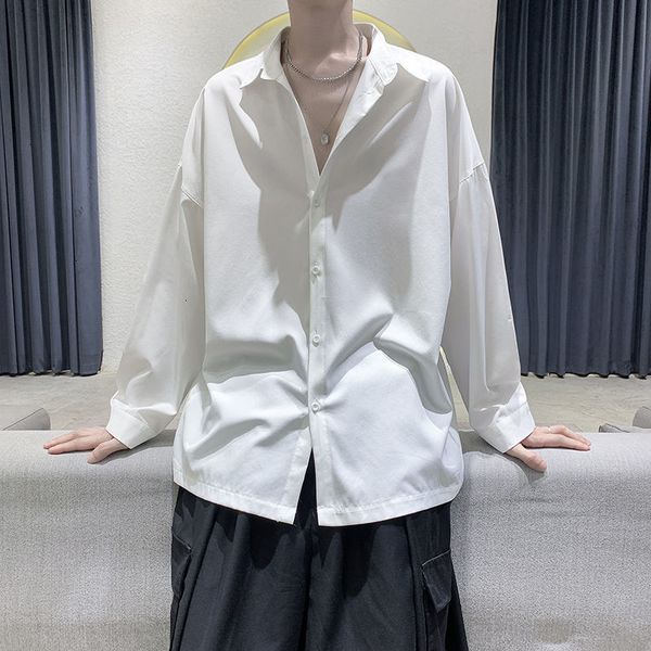 2021 spring solid color casual men's fashion business society mens long-sleeved shirts men shirt m-2xl izyh, White;black
2021 spring solid color casual men's fashion business society mens long-sleeved shirts men shirt m-2xl izyh, White;black