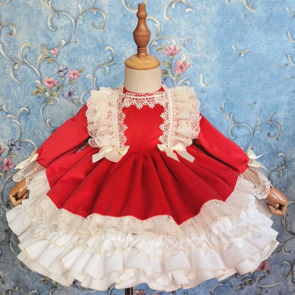 baby girl vinatge spanish england lolita dress kids red velvet lace stitching birthday party ball gown princess dress, Red;yellow
baby girl vinatge spanish england lolita dress kids red velvet lace stitching birthday party ball gown princess dress, Red;yellow