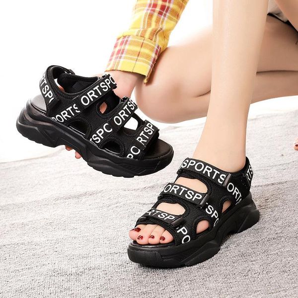 sandals 2021 ins height flat platform thick bottom women's fashion shoes woman, Black
sandals 2021 ins height flat platform thick bottom women's fashion shoes woman, Black