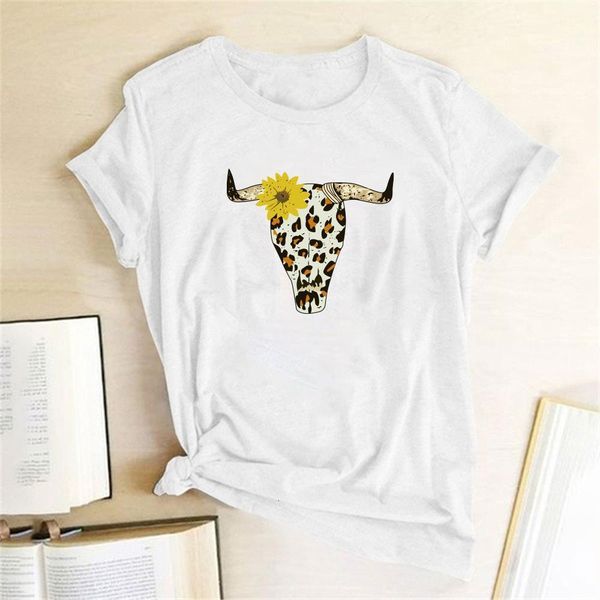 bull head leopard printing t-shirts women clothes summer 2021 tshirt women casual tshirt woman vogue camisetas mujer verano, White
bull head leopard printing t-shirts women clothes summer 2021 tshirt women casual tshirt woman vogue camisetas mujer verano, White