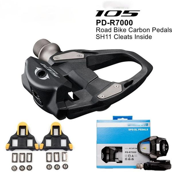 bike pedals 105 pd r7000/pd5800/m8000 road carbon self-locking spd with sm-sh11 cleats
bike pedals 105 pd r7000/pd5800/m8000 road carbon self-locking spd with sm-sh11 cleats