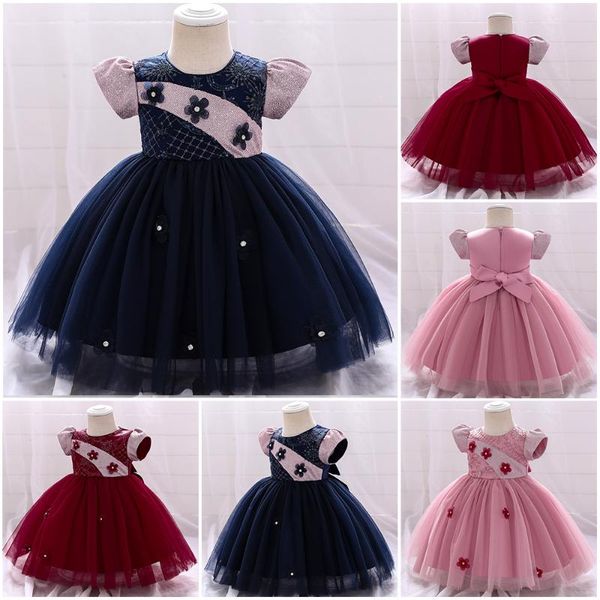 girl's dresses toddler lace floral costume girl baby flower first birthday tutu princess party dress, Red;yellow
girl's dresses toddler lace floral costume girl baby flower first birthday tutu princess party dress, Red;yellow