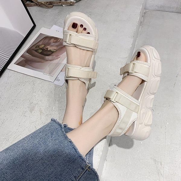dress shoes tydzsmt sandals women platform 2021 casual hook & loop beige chunky woman summer sandalias de las mujeres, Black
dress shoes tydzsmt sandals women platform 2021 casual hook & loop beige chunky woman summer sandalias de las mujeres, Black