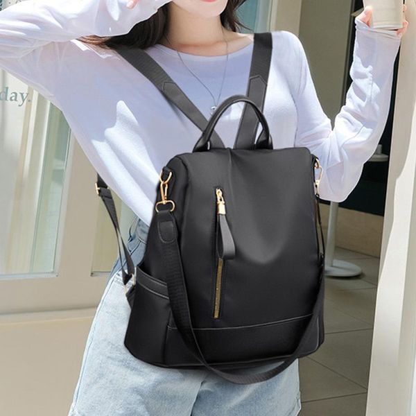 backpack women's korean versatile fashion oxford cloth waterproof leisure large capacity travel bag black
backpack women's korean versatile fashion oxford cloth waterproof leisure large capacity travel bag black