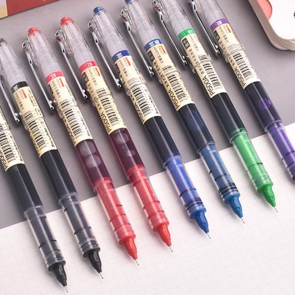 gel pens 6/7pcs/set 0.5mm roller pen black/red/blue color ink straight liquid rollerball for school office stationery kawaii
gel pens 6/7pcs/set 0.5mm roller pen black/red/blue color ink straight liquid rollerball for school office stationery kawaii