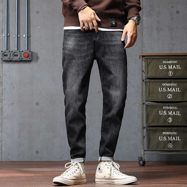 black gray jeans autumn straight tube korean wash casual men's simple fashion slim long pants, Blue
black gray jeans autumn straight tube korean wash casual men's simple fashion slim long pants, Blue