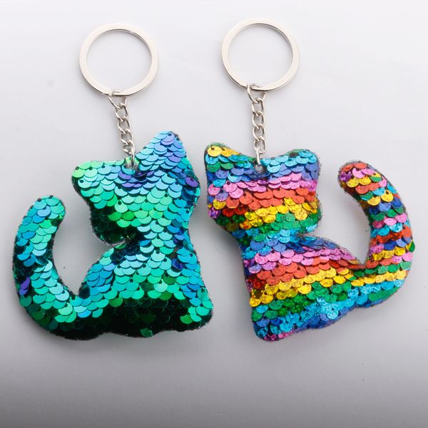 sequined animal cat keychains silver fashion vintage cute key chain rings jewelry gift car charms holder keyrings for women girls, Slivery;golden
sequined animal cat keychains silver fashion vintage cute key chain rings jewelry gift car charms holder keyrings for women girls, Slivery;golden