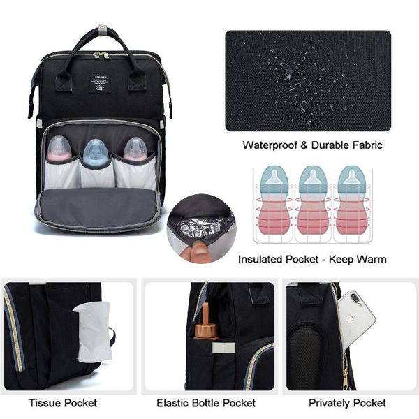 diaper bags portable folding crib mummy bag multifunctional mother and baby backpack large capacity fashion
diaper bags portable folding crib mummy bag multifunctional mother and baby backpack large capacity fashion