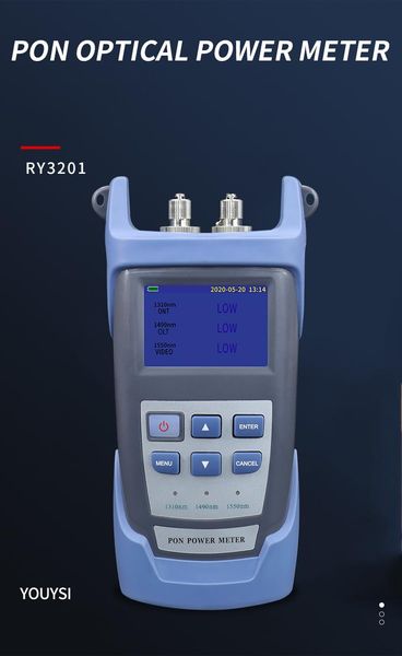 ry3201 pon handheld fiber optical power meter/ pon network test three wavelengths 1310/1490/1550nm
ry3201 pon handheld fiber optical power meter/ pon network test three wavelengths 1310/1490/1550nm