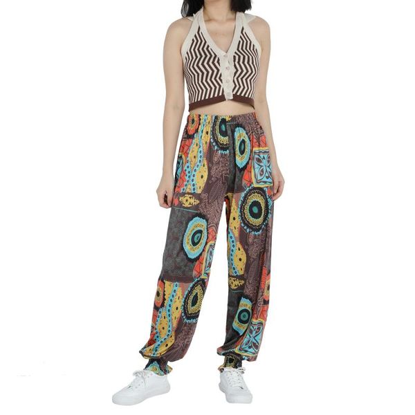 women's pants & capris women bohemian harem summer casual polyester elastic waist loose hippie beach lounge, Black;white
women's pants & capris women bohemian harem summer casual polyester elastic waist loose hippie beach lounge, Black;white