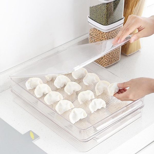 storage bottles & jars pet non-grid dumpling box transparent plastic refrigerator fresh-keeping snack
storage bottles & jars pet non-grid dumpling box transparent plastic refrigerator fresh-keeping snack