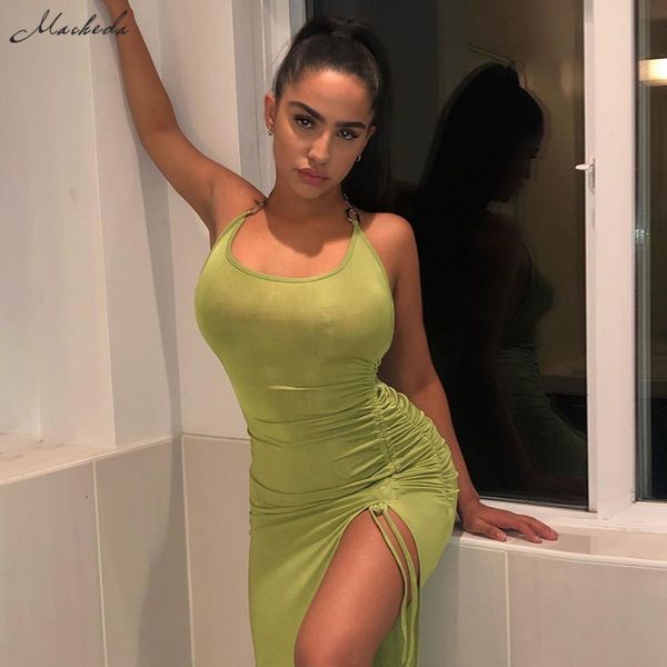 macheda halter chain strap backless slit bodycon dress women evening party slim solid midi dress female elegant streetwear c0325, Black;gray
macheda halter chain strap backless slit bodycon dress women evening party slim solid midi dress female elegant streetwear c0325, Black;gray
