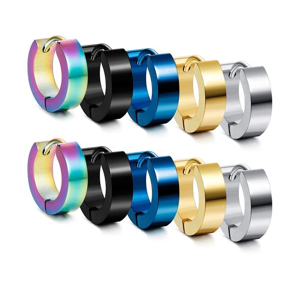 cool men and women style gold plated stainless steel huggie earring for sale, Golden;silver
cool men and women style gold plated stainless steel huggie earring for sale, Golden;silver