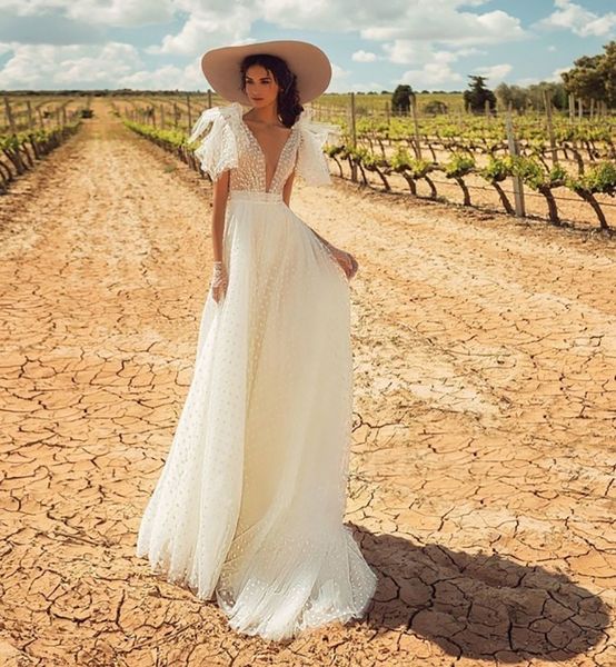 2021 new boho lace wedding gowns elegant backless bride classic white point long abito da sposa wfwv
2021 new boho lace wedding gowns elegant backless bride classic white point long abito da sposa wfwv