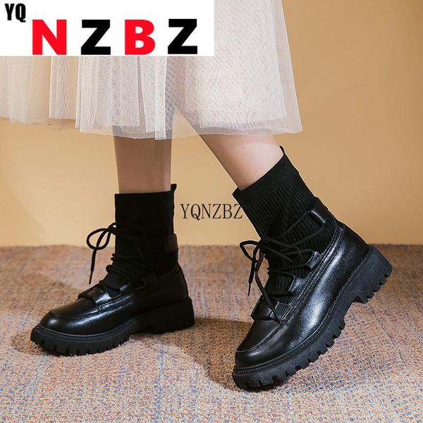 boots women's chunky motorcycle ankle autumn 2022 fashion round head lace up square heel elastic fabric sock, Black
boots women's chunky motorcycle ankle autumn 2022 fashion round head lace up square heel elastic fabric sock, Black