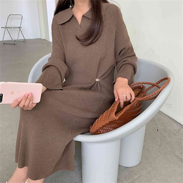 casual dresses hzirip office lady maxi dress pullovers lapel knitted bottoming autumn chic women straight loose ol elegant vestidos hl2n, Black;gray
casual dresses hzirip office lady maxi dress pullovers lapel knitted bottoming autumn chic women straight loose ol elegant vestidos hl2n, Black;gray