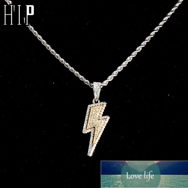 hip hop bling iced out micro paved full cz lightning pendant & necklaces rope chain for men rapper solid back jewelry factory price expert d, Silver
hip hop bling iced out micro paved full cz lightning pendant & necklaces rope chain for men rapper solid back jewelry factory price expert d, Silver