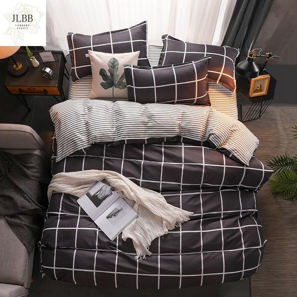 bedding sets fashion gray plaid set twin full king size pillowcase duvet cover 3/4 pcs bed luxury men quilt
bedding sets fashion gray plaid set twin full king size pillowcase duvet cover 3/4 pcs bed luxury men quilt