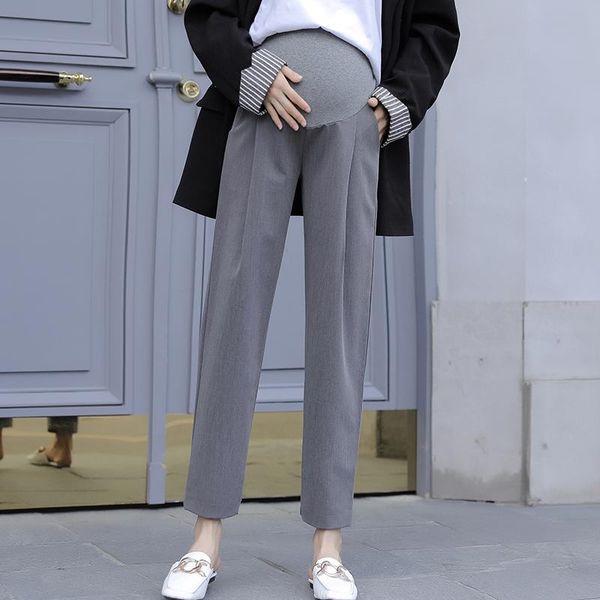2802# maternity pants high waist plain color spring autumn adjustable elastic waist belly support pants maternity trousers, White
2802# maternity pants high waist plain color spring autumn adjustable elastic waist belly support pants maternity trousers, White