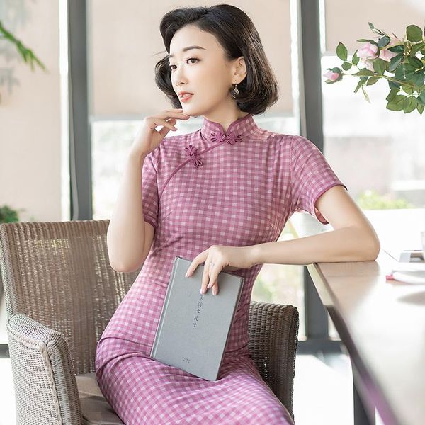 ethnic clothing yihongyanrong * yin 2021 daily retro plaid knitted improved cheongsam dress for women, Red
ethnic clothing yihongyanrong * yin 2021 daily retro plaid knitted improved cheongsam dress for women, Red