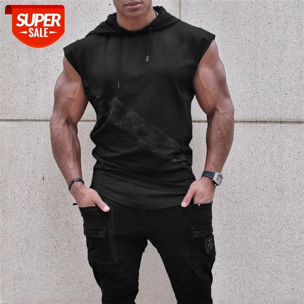 2019 new men sleeveless hoodies autumncotton bodybuilding tank gyms fitness workout man casual hooded vest male clothing #y899, Black
2019 new men sleeveless hoodies autumncotton bodybuilding tank gyms fitness workout man casual hooded vest male clothing #y899, Black