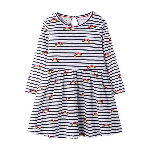 jumping meters arrival children's princess dresses rainbow print stripe kids party for girls wear baby costume 210529, Red;yellow
jumping meters arrival children's princess dresses rainbow print stripe kids party for girls wear baby costume 210529, Red;yellow