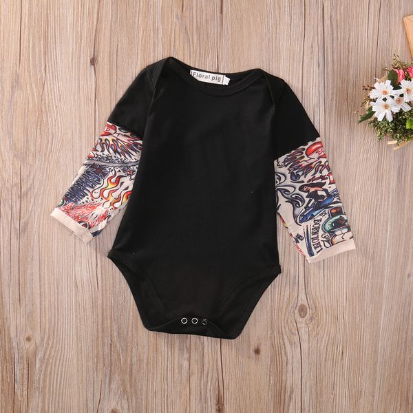 summer newborn baby boy bodysuit clothes tattoos print long sleeve bodysuit jumpsuit outfits black gray playsuit kids clothing, Blue
summer newborn baby boy bodysuit clothes tattoos print long sleeve bodysuit jumpsuit outfits black gray playsuit kids clothing, Blue
