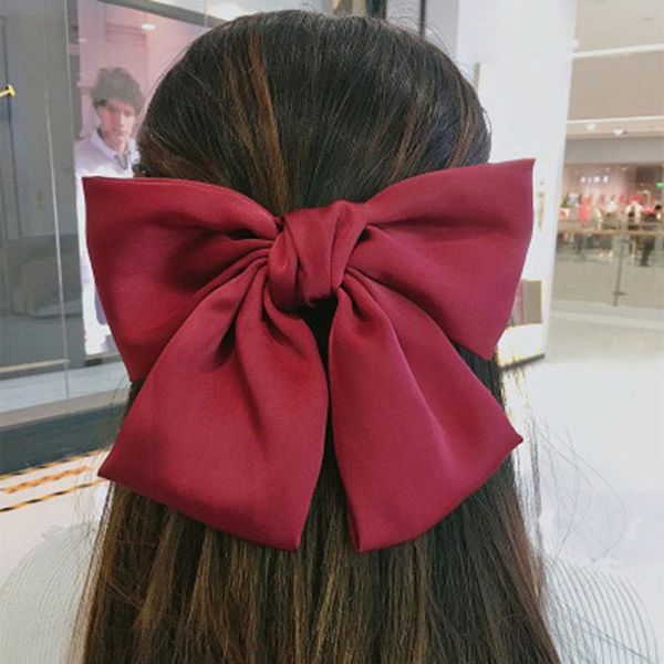hair accessories fashion big bow hairpin cute red barrette wine clip women girls bb hairgrip korean back head spring
hair accessories fashion big bow hairpin cute red barrette wine clip women girls bb hairgrip korean back head spring