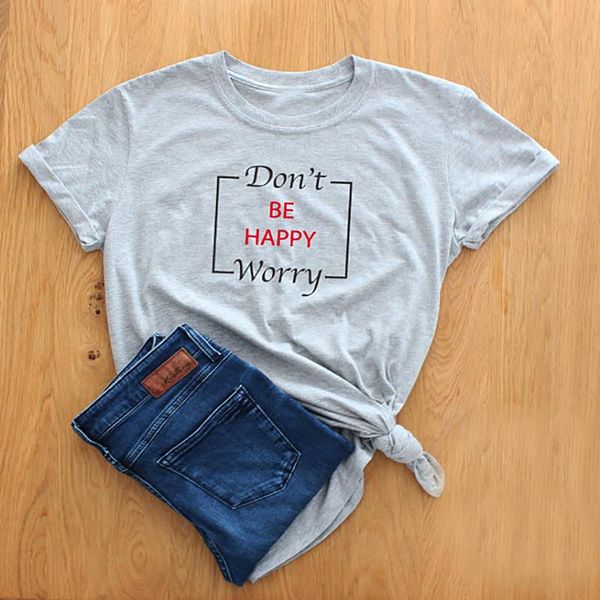 women's t-shirt women tshirt plus size t shirt streetwear harajuku kawaii vintage dont worry be happy short sleeve womens clothing grey, White
women's t-shirt women tshirt plus size t shirt streetwear harajuku kawaii vintage dont worry be happy short sleeve womens clothing grey, White