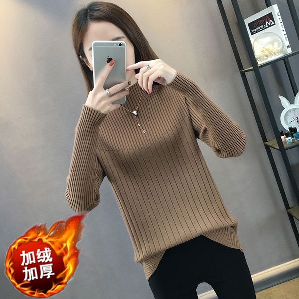 fall winter womens weater wool high pullover the new loose lladies mesh dottorming shirtthin thick sleeve long sweater coi1, White;black
fall winter womens weater wool high pullover the new loose lladies mesh dottorming shirtthin thick sleeve long sweater coi1, White;black