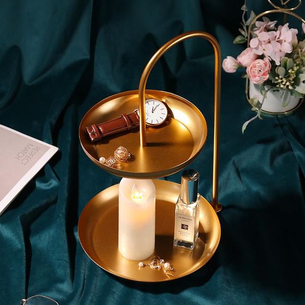 hooks & rails nordic ins golden iron double storage tray creative dessert table candy snack jewelry display stand space saving shelf
hooks & rails nordic ins golden iron double storage tray creative dessert table candy snack jewelry display stand space saving shelf