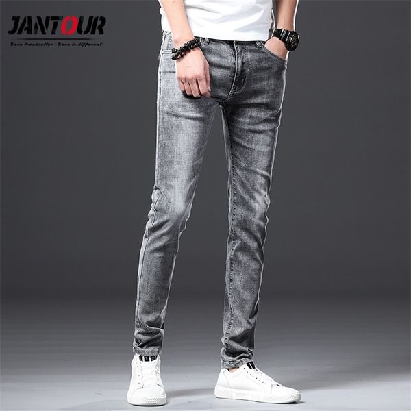 jantour brand new summer spring cotton jeans men denim skinny fashion quality stretch trousers slim pants male 210317, Blue
jantour brand new summer spring cotton jeans men denim skinny fashion quality stretch trousers slim pants male 210317, Blue