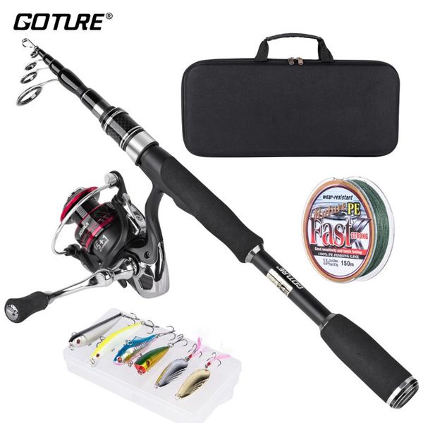 goture spinning fishing rod reel combo 1.68m 1.98m 2.25m 2.52m casting spinning lure fishing rod reel lure line with box
goture spinning fishing rod reel combo 1.68m 1.98m 2.25m 2.52m casting spinning lure fishing rod reel lure line with box