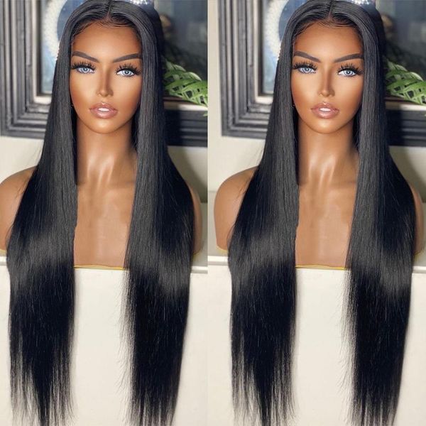 preplucked natural black straight lace front wigs with baby hair long soft lace synthetic wigs for women middle ratio glueless
preplucked natural black straight lace front wigs with baby hair long soft lace synthetic wigs for women middle ratio glueless
