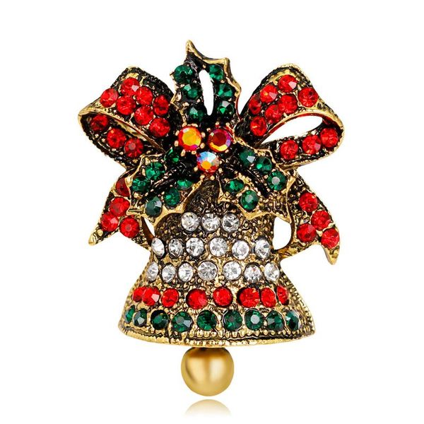 pins, brooches christmas brooch pin women girl cute bell crystal enamel jewelry, Gray
pins, brooches christmas brooch pin women girl cute bell crystal enamel jewelry, Gray