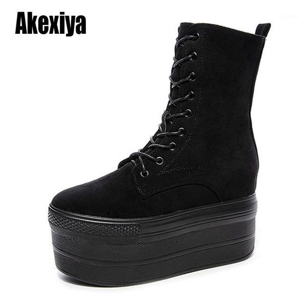 boots women's autumn winter women platform boot 2021 fashion cross straps warm thick sole ladies chunky u6681, Black
boots women's autumn winter women platform boot 2021 fashion cross straps warm thick sole ladies chunky u6681, Black