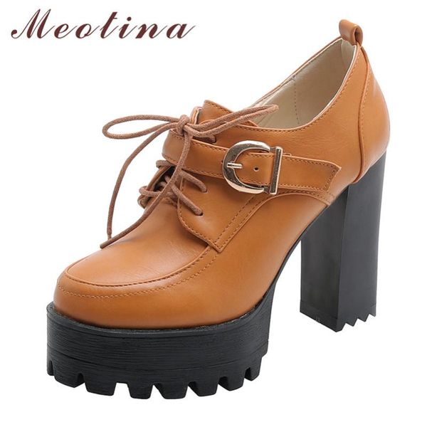 dress shoes meotina high heels women pumps buckle platform square fashion zipper round toe lady spring big size 33-42, Black
dress shoes meotina high heels women pumps buckle platform square fashion zipper round toe lady spring big size 33-42, Black
