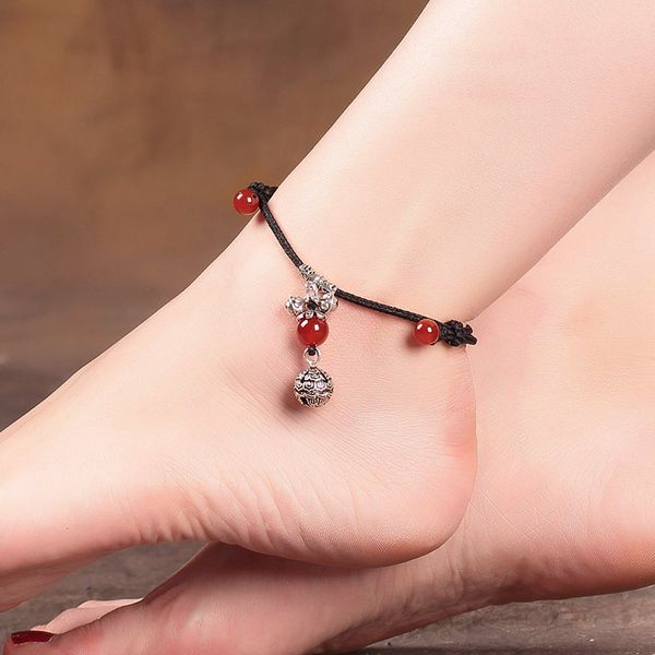 xianlan113 925 sterling silver bells were female voice of ancient ankle chain national wind restoring ancient ways, the new 2021 s
xianlan113 925 sterling silver bells were female voice of ancient ankle chain national wind restoring ancient ways, the new 2021 s