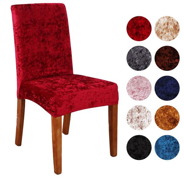 chair covers 1/2/4/6 pieces velvet dining cover elastic stretch slipcover room case for kitchen wedding banquet
chair covers 1/2/4/6 pieces velvet dining cover elastic stretch slipcover room case for kitchen wedding banquet