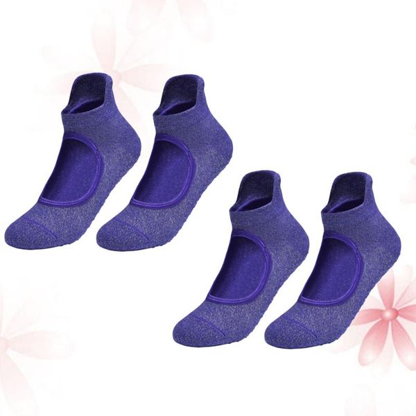 sports socks 2 pairs non-slip open instep cotton yoga indoor breathable fitness (purple), Black
sports socks 2 pairs non-slip open instep cotton yoga indoor breathable fitness (purple), Black