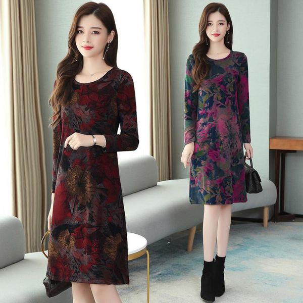 casual dresses 2021 vintage cotton print warm midi autumn winter 3xl plus size long sleeve dress elegant women bodycon party vestidos, Black;gray
casual dresses 2021 vintage cotton print warm midi autumn winter 3xl plus size long sleeve dress elegant women bodycon party vestidos, Black;gray