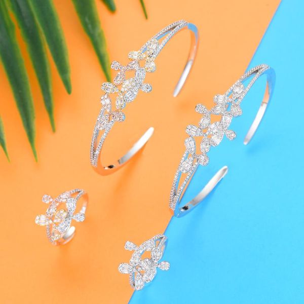 earrings & necklace siscathy luxury dubai wedding cubic zircon cz jewelry charms arabia bangle open rings for women sets accessories, Silver
earrings & necklace siscathy luxury dubai wedding cubic zircon cz jewelry charms arabia bangle open rings for women sets accessories, Silver