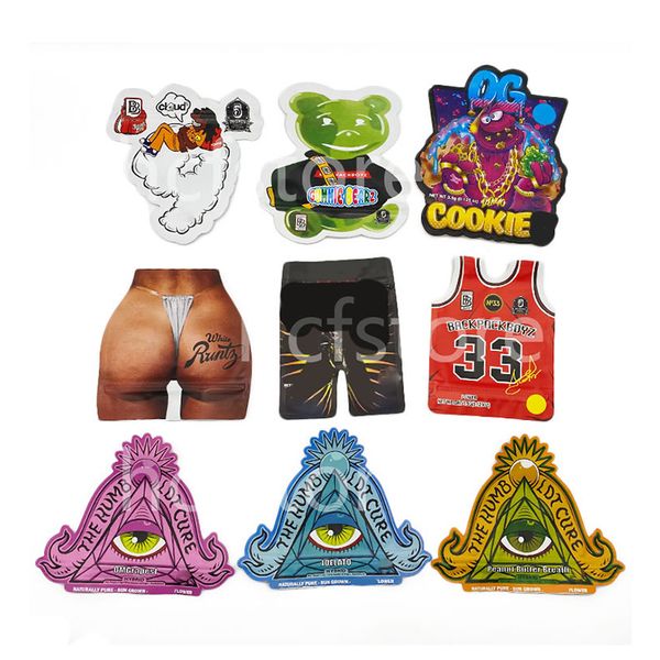 special shape empty zipper mylar bag smell proof laminated recyclable plastic packaging bags for food
special shape empty zipper mylar bag smell proof laminated recyclable plastic packaging bags for food
