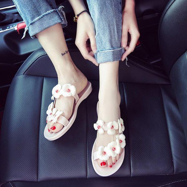 slippers flower pearl concise women flat flip flops open toe floral summer outside casual beach fashion ladies shoes, Black
slippers flower pearl concise women flat flip flops open toe floral summer outside casual beach fashion ladies shoes, Black
