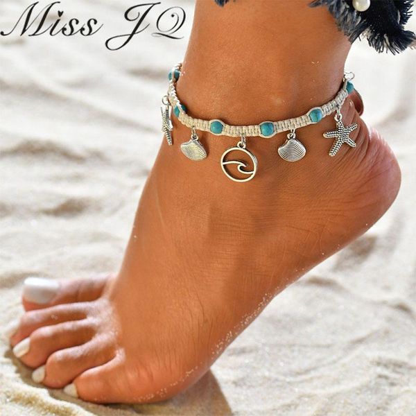 anklets miss jq bohemian multiple layers starfish wave beads for women vintage boho shell chain anklet bracelet beach jewelry, Red;blue
anklets miss jq bohemian multiple layers starfish wave beads for women vintage boho shell chain anklet bracelet beach jewelry, Red;blue