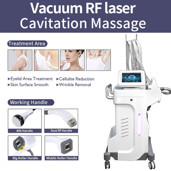 2023 versatile vacuum rf laser massage body slimming machine skin firming shaping face lifting therapy
2023 versatile vacuum rf laser massage body slimming machine skin firming shaping face lifting therapy